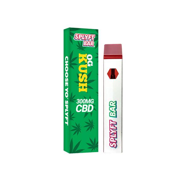 SPLYFT BAR 300mg Full Spectrum CBD Disposable Vape - 12 flavours