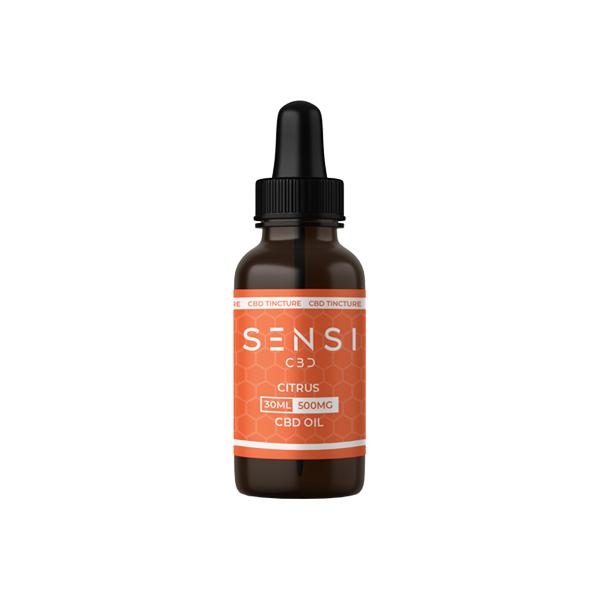 Sensi CBD 500mg CBD Broad-Spectrum Tinture Oil 30ml (BUY 1 GET 1 FREE)