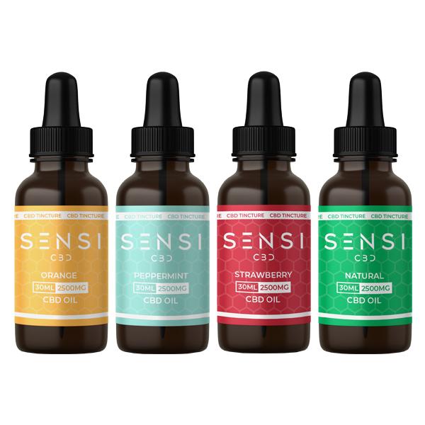 Sensi CBD 2500mg CBD Tinture Oil 30ml (BUY 1 GET 1 FREE)