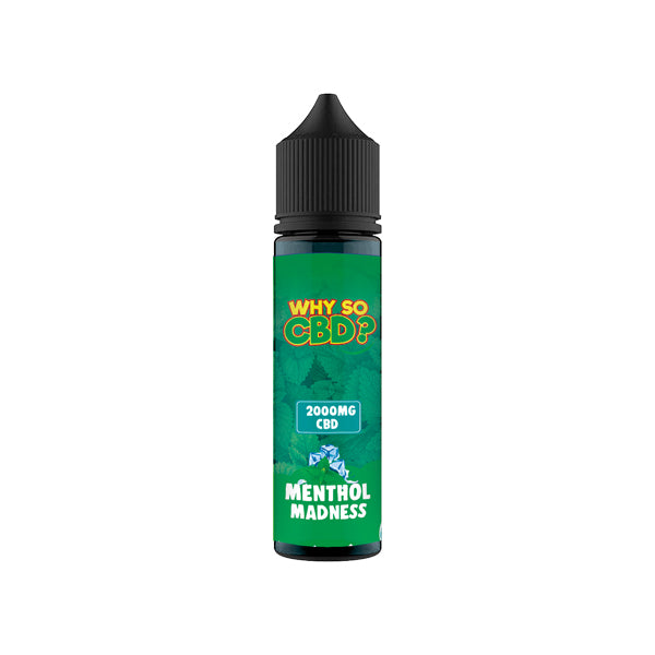 Why So CBD? 2000mg Full Spectrum CBD E-liquid 60ml