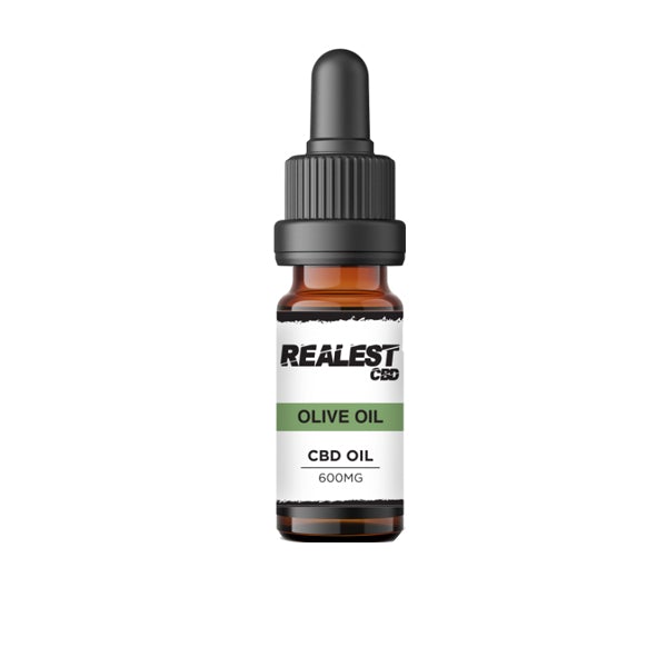 Realest CBD 600mg CBD 10ml Olive Oil