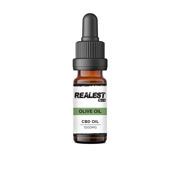 Realest CBD 1000mg CBD 10ml Olive Oil