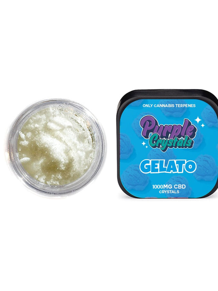 Purple Crystals by Purple Dank 1000mg CBD Crystals - Gelato (BUY 1 GET 1 FREE)