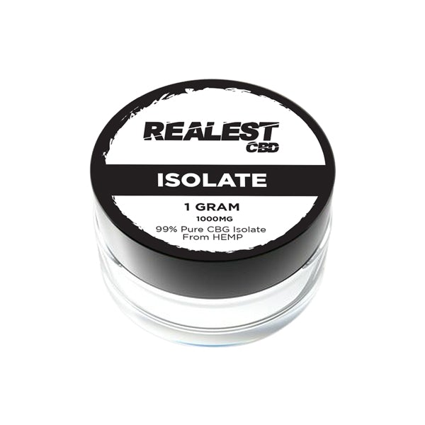 Realest CBD 1000mg CBG Isolate