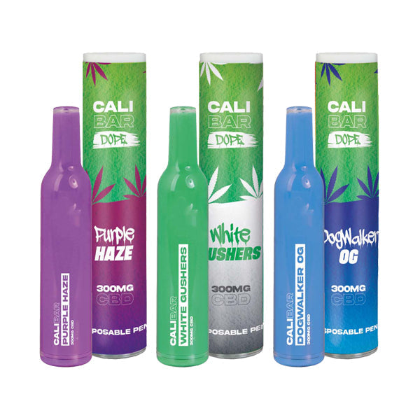 CALI BAR DOPE 300mg Full Spectrum CBD Vape Disposable - Terpene Flavoured