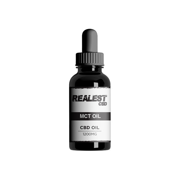 Realest CBD 1200mg CBD MCT Oil - 30ml (BUY 1 GET 1 FREE)