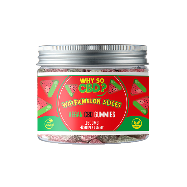 Why So CBD? 1500mg CBD Small Vegan Gummies - 11 Flavours