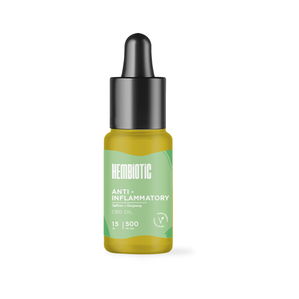 Hembiotic 500mg CBD Oil - 15ml