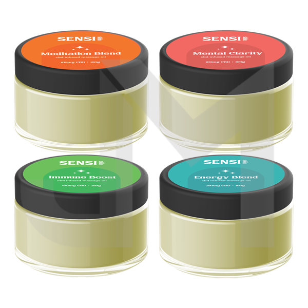 Sensi CBD 100mg CBD Massage Wax - 100g (BUY 1 GET 1 FREE)